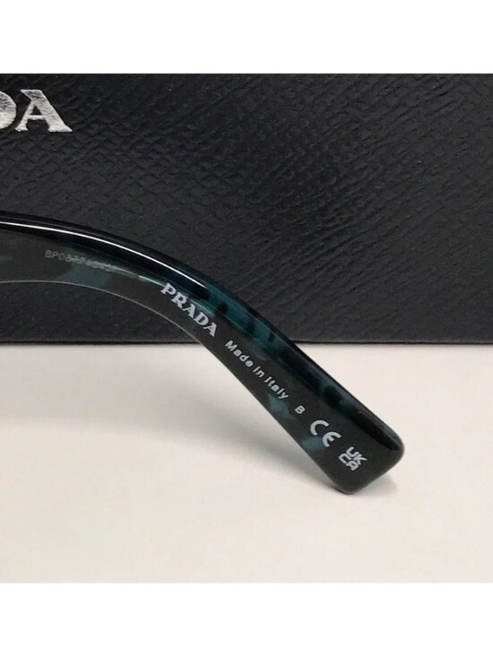 New Authentic Prada PR 15YS Sunglasses – Scarlet Tortoise with Dark Gray Lenses main image 6